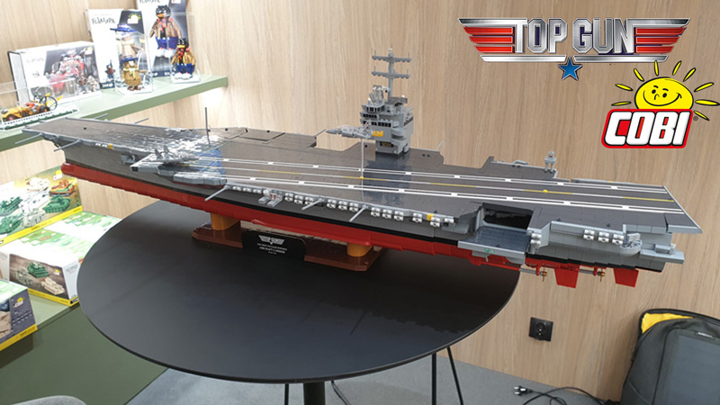 COBI Top Gun USS Enterprise (CV-6) Messe Titel