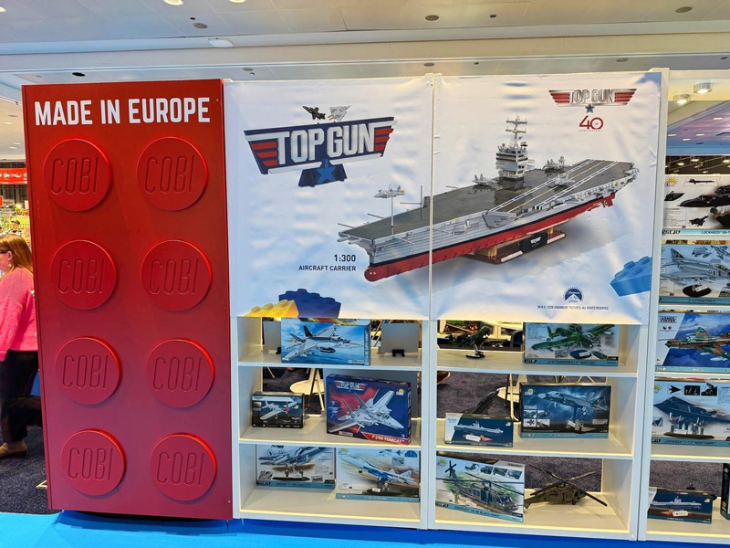 COBI Top Gun USS Enterprise (CV-6) New York Toy Fair 2026