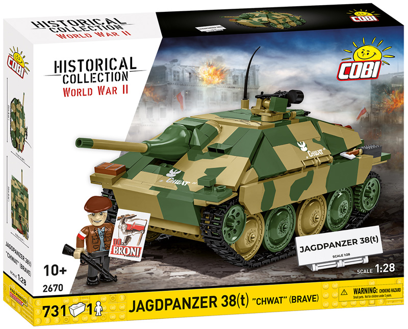 COBI Jagdpanzer 38(t) "Chwat" (Brave) 2670