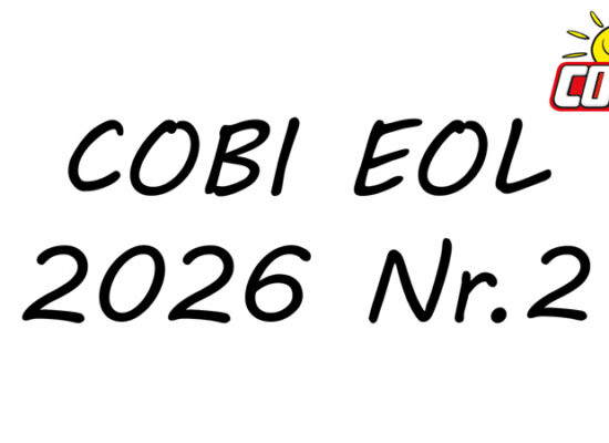 Diese Sets verlassen 2026 das COBI Sortiment (EOL #2)