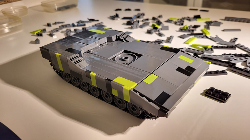 Stone Heap Rheinmetall Panther KF51 (6001) Aufbau