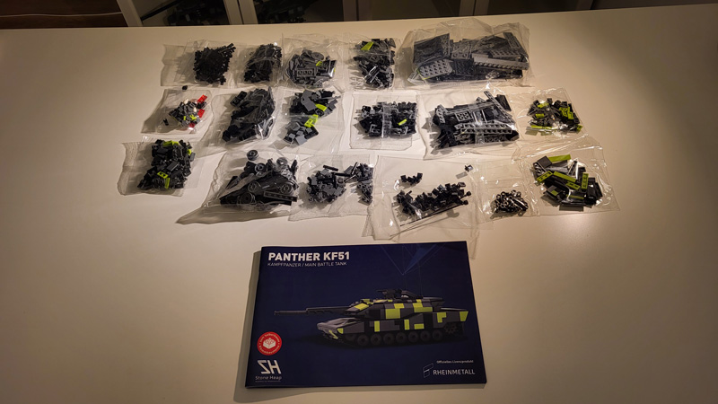 Stone Heap Rheinmetall Panther KF51 (6001) Aufbau