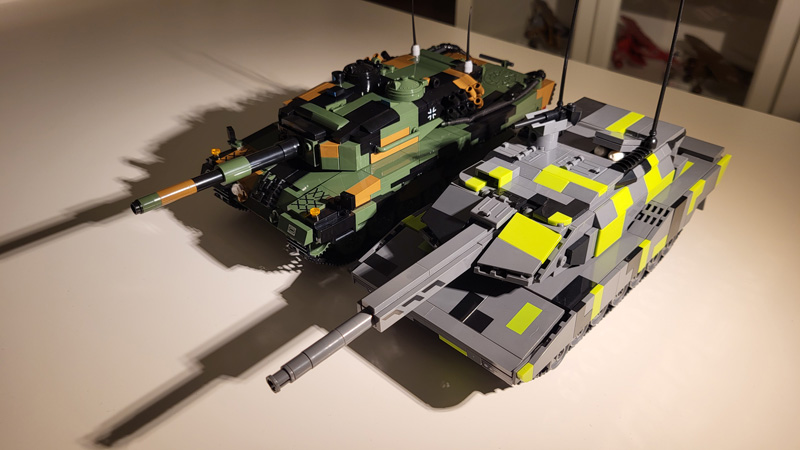 Stone Heap Rheinmetall Panther KF51 (6001) Vergleich COBI