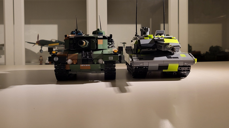 Stone Heap Rheinmetall Panther KF51 (6001) Vergleich COBI