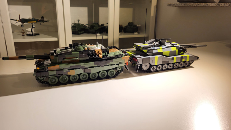 Stone Heap Rheinmetall Panther KF51 (6001) Vergleich COBI