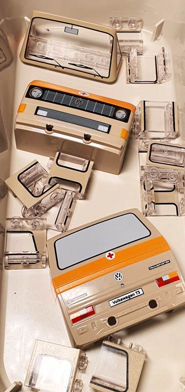 COBI Volkswagen T3 Krankenwagen 24636 Aufbau