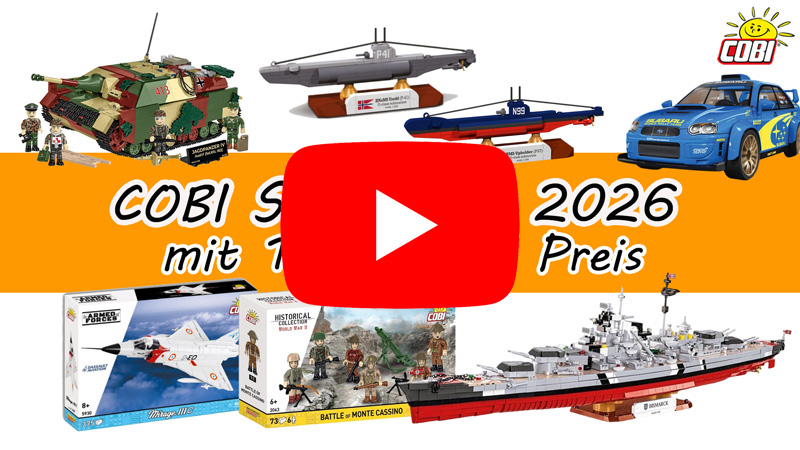 COBI Neuheiten März 2026 Titel Video