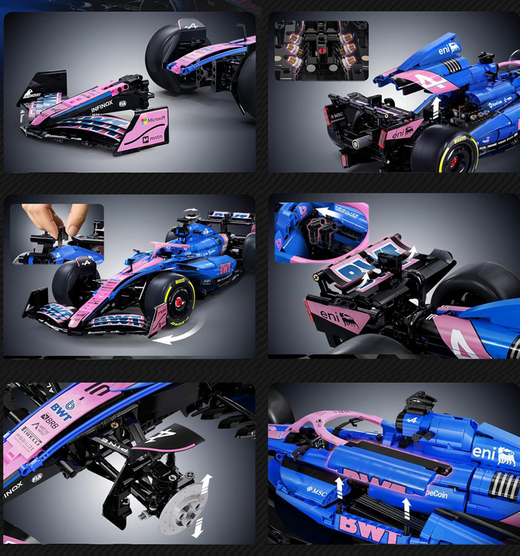 CaDA C64012W BWT Alpine Formula One Team A525