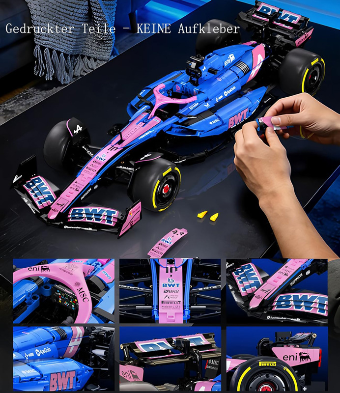 CaDA C64012W BWT Alpine Formula One Team A525