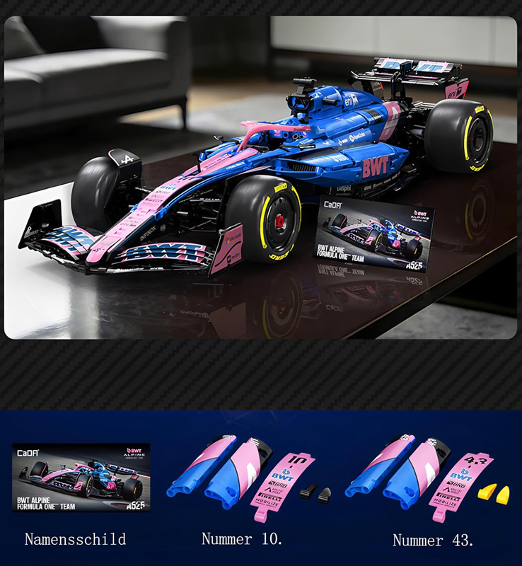 CaDA C64012W BWT Alpine Formula One Team A525