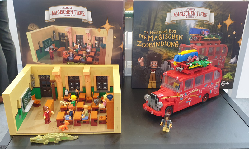 Open Bricks Schule der magischen Tiere Klassenzimmer und Bus