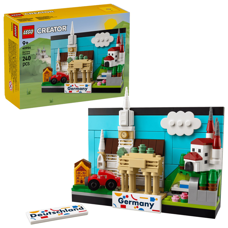 LEGO Postkarte aus Deutschland 40954 Set und Box