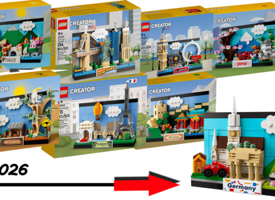 LEGO 40954 Postkarte aus Deutschland ergänzt Sammelserie im April 2026 LEGO 40954 Postkarte aus Deutschland ergänzt Sammelserie im April 2026