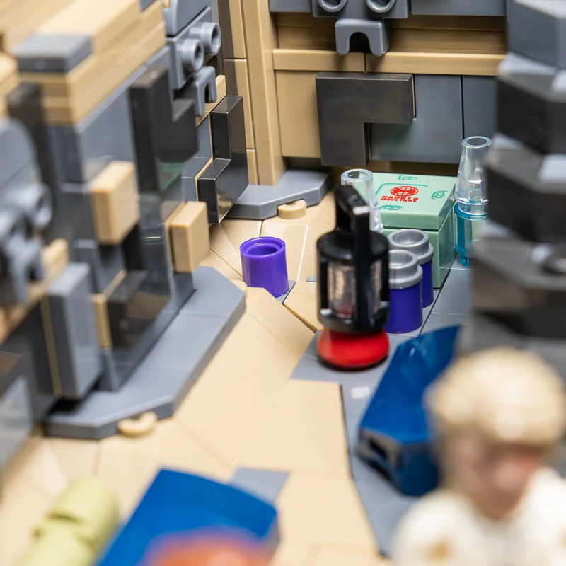 BlueBrixx Toteninsel Tempeleingang Drei Fragezeichen 108818