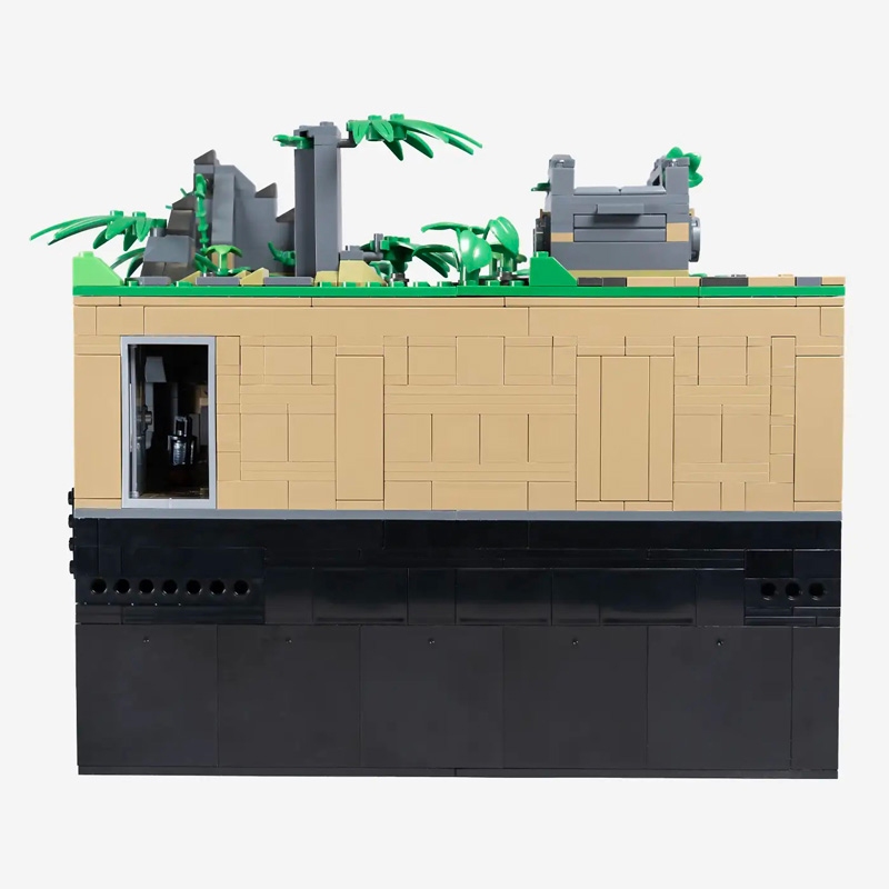 BlueBrixx Toteninsel Tempeleingang Drei Fragezeichen 108818