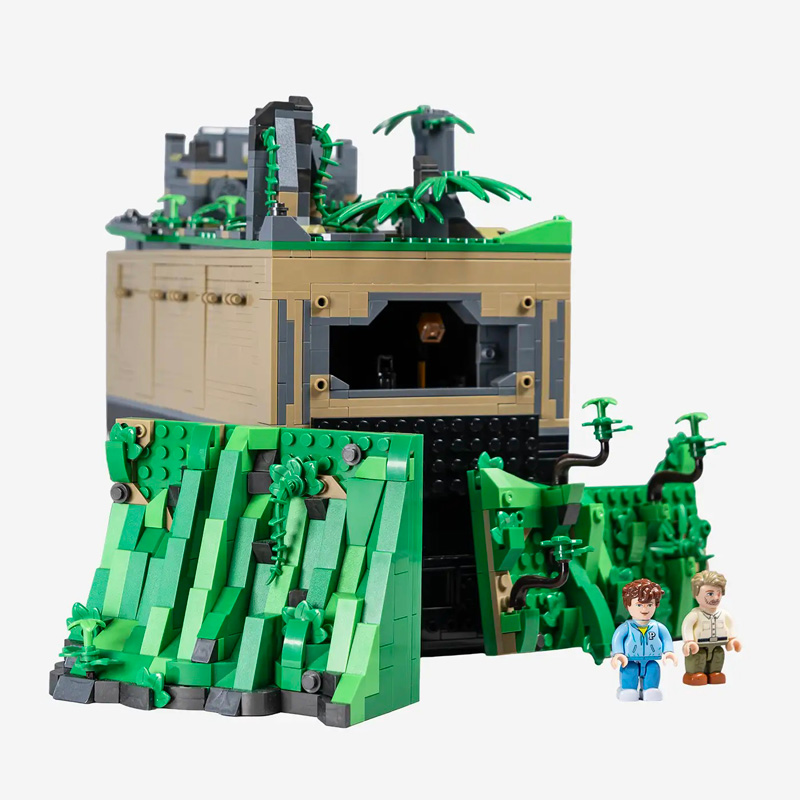 BlueBrixx Toteninsel Tempeleingang Drei Fragezeichen 108818