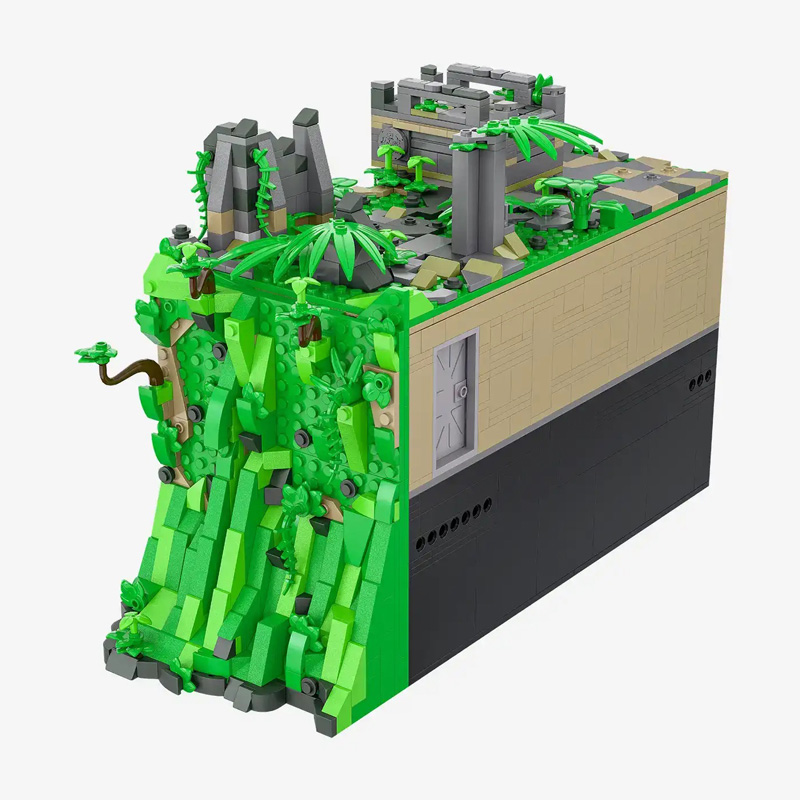 BlueBrixx Toteninsel Tempeleingang Drei Fragezeichen 108818