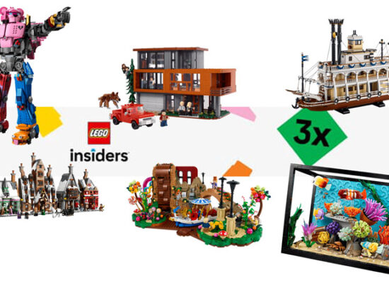 Dreifache LEGO Insiders Punkte auf ausgewählte Sets erhalten