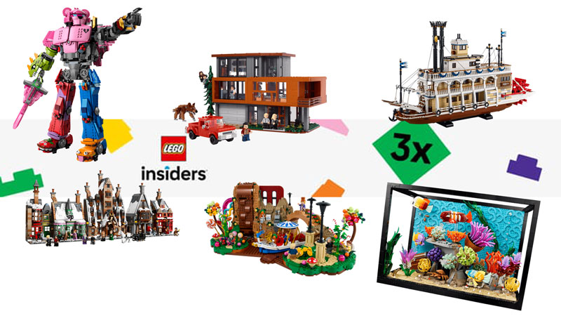 LEGO Insiders dreifach Punkte Titel