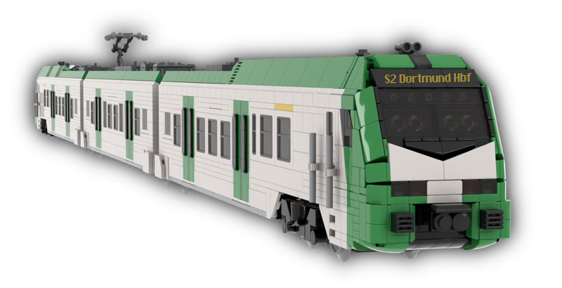 Stone Heap SH-3022 Stadler Flirt 3XL VRR S-Bahn