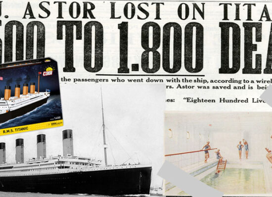 COBI historisch: Die überraschendsten Fakten zur RMS Titanic (1688)