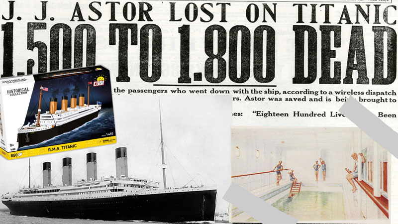 COBI historisch RMS Titanic Titel