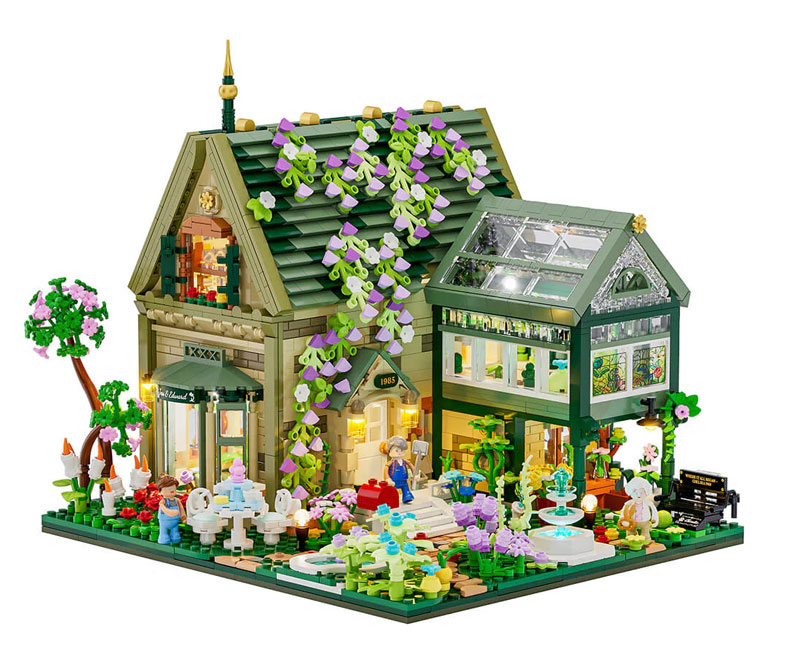 Lumibricks 10013 Garden Cottage