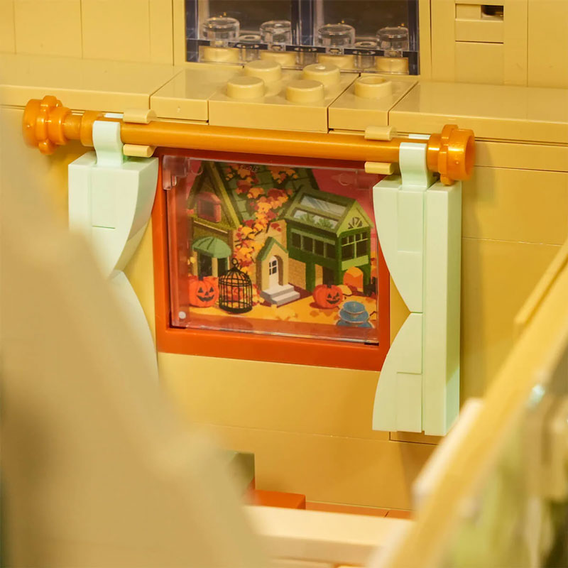 Lumibricks 10013 Garden Cottage Detail