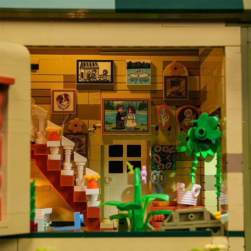 Lumibricks 10013 Garden Cottage Detail