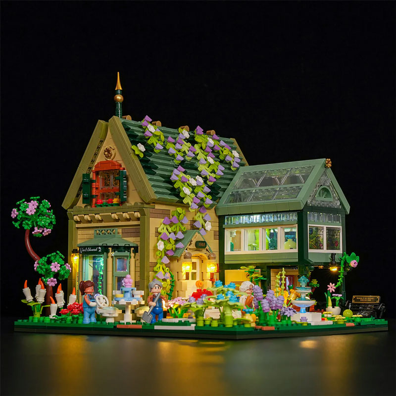 Lumibricks 10013 Garden Cottage beleuchtet