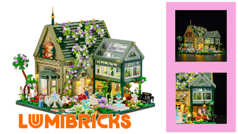 Lumibricks 10013 Garden Cottage Titel