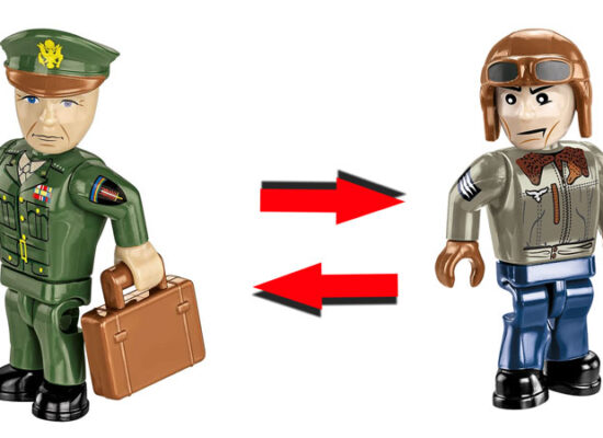 "Neue" alte Gesichter bei  COBI Minifiguren?