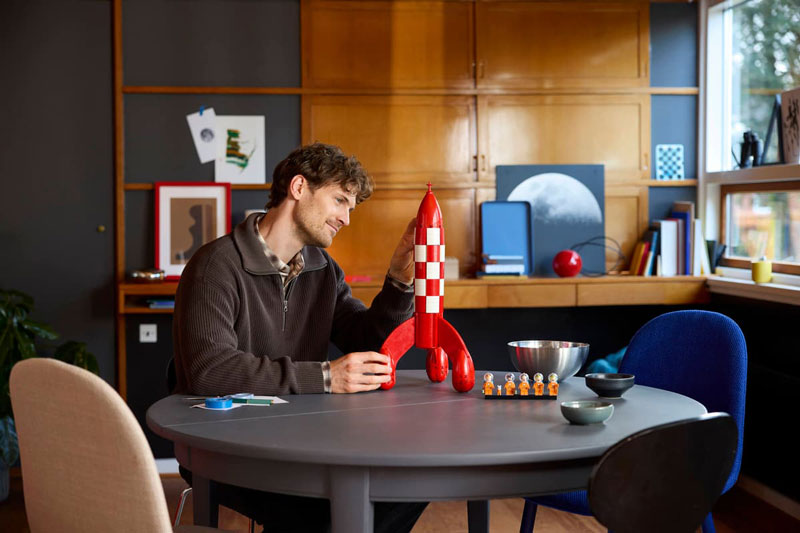 LEGO Die Mondrakete von Tintin Tim und Struppi 21367 Lifestyle