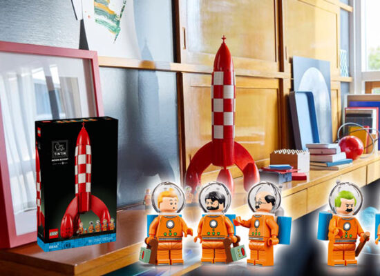 LEGO 21367 Tim und Struppi: Mondrakete von Tintin - Verkaufsstart am 01. April 2026