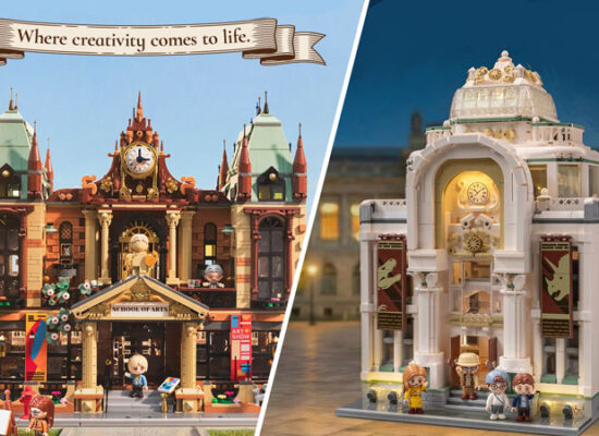 Dinosauriermuseum (85047) und School of Arts (85036) bei Pantasy erschienen Dinosauriermuseum (85047) und School of Arts (85036) bei Pantasy erschienen