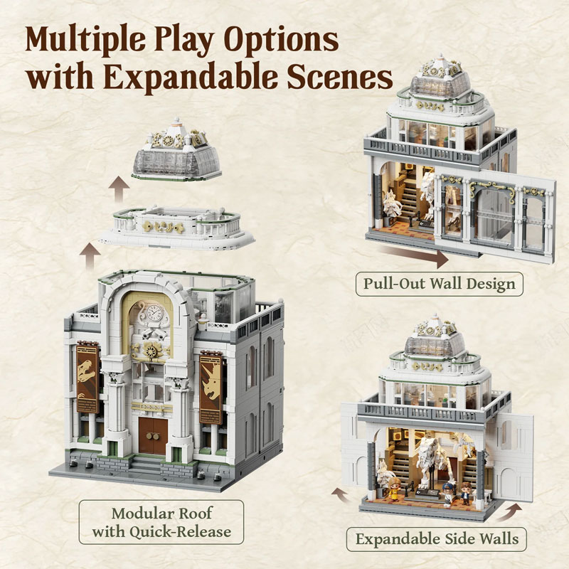 Pantasy 85047 Dinosaurier Museum