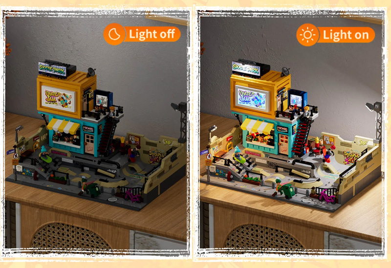 Lumibricks 19011 Skatepark