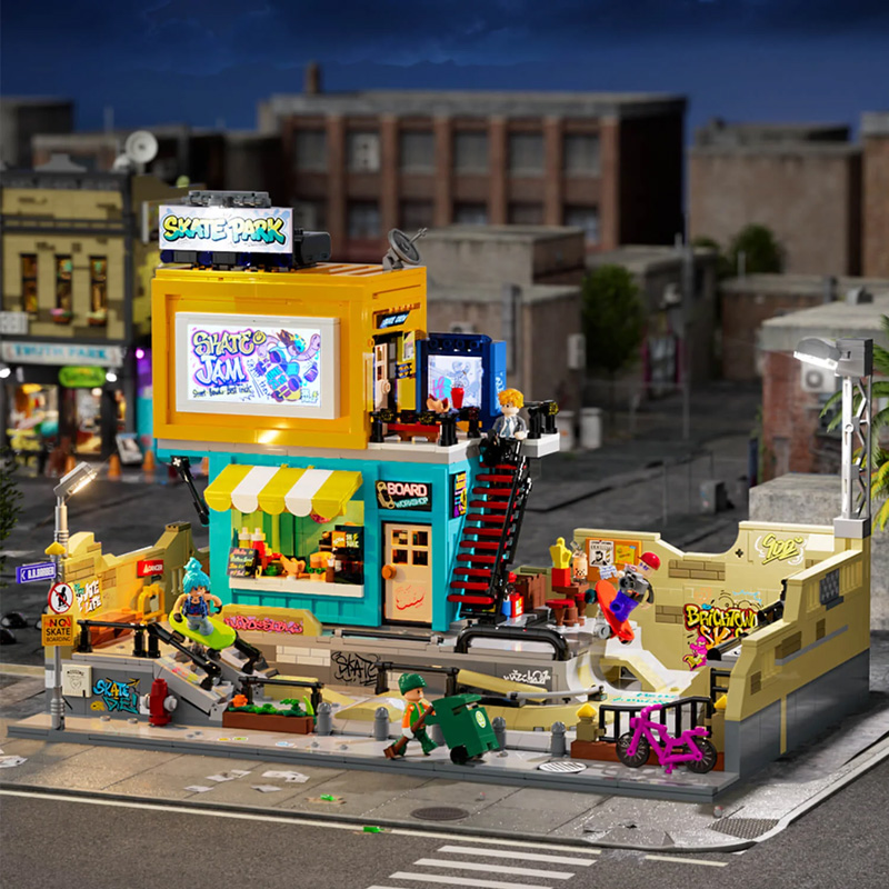 Lumibricks 19011 Skatepark