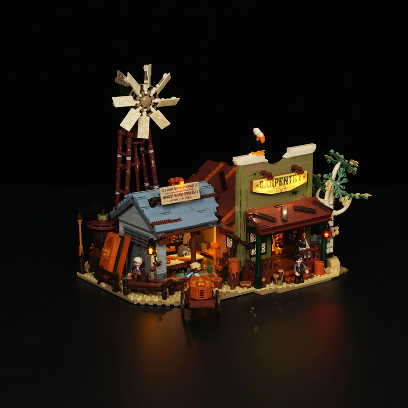 Lumibricks 14015 Westerntischlerei Western Carpentry Workshop