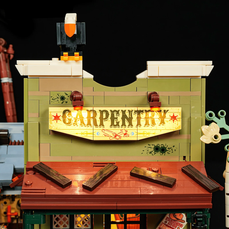 Lumibricks 14015 Westerntischlerei Western Carpentry Workshop