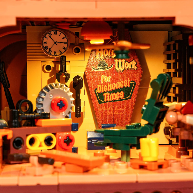 Lumibricks 14015 Westerntischlerei Western Carpentry Workshop
