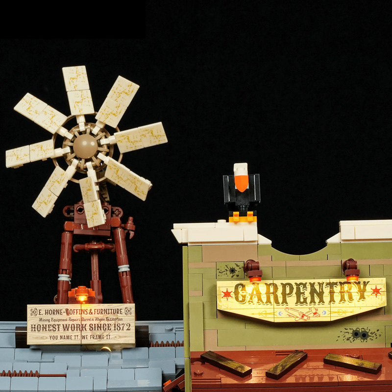 Lumibricks 14015 Westerntischlerei Western Carpentry Workshop