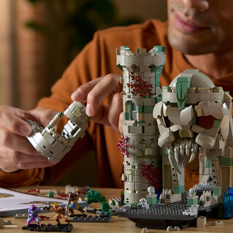 Mattel Brick Shop Masters of the Universe Castle Grayskull