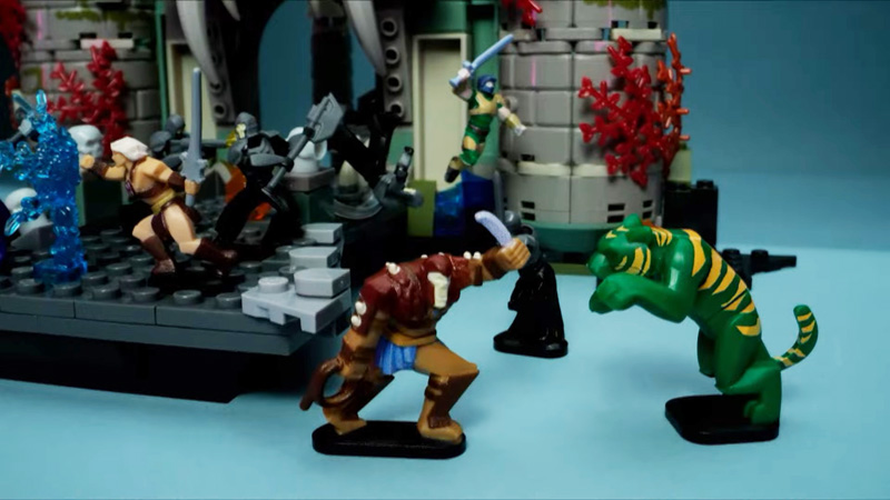 Mattel Brick Shop Masters of the Universe Castle Grayskull