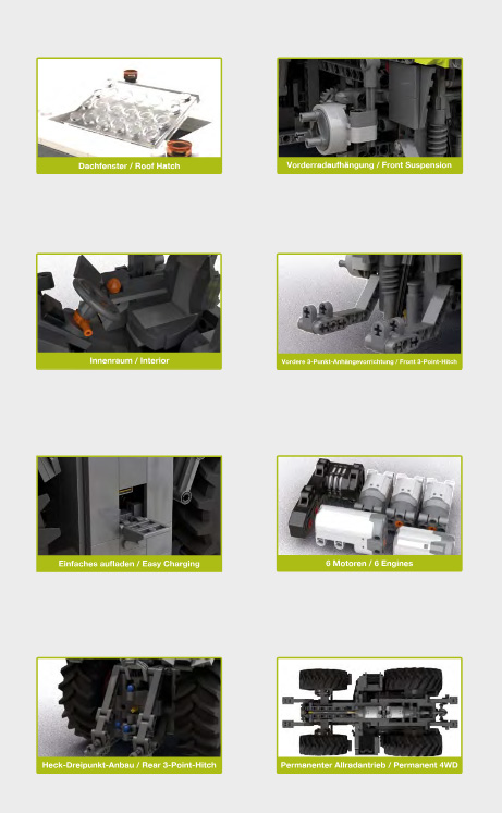 Brixies Premium RC Traktoren Features