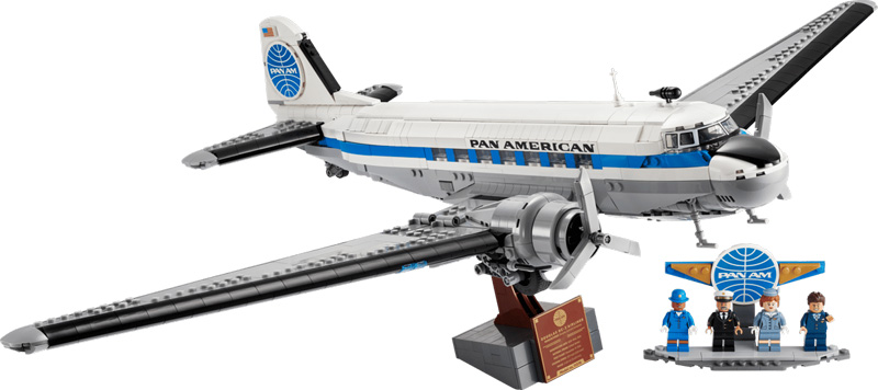 LEGO 11378 Douglas DC-3 PAN AM Set