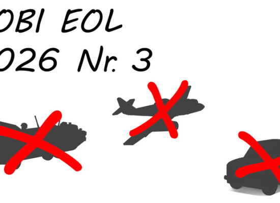 Diese Sets verlassen 2026 das COBI Sortiment (EOL #3)