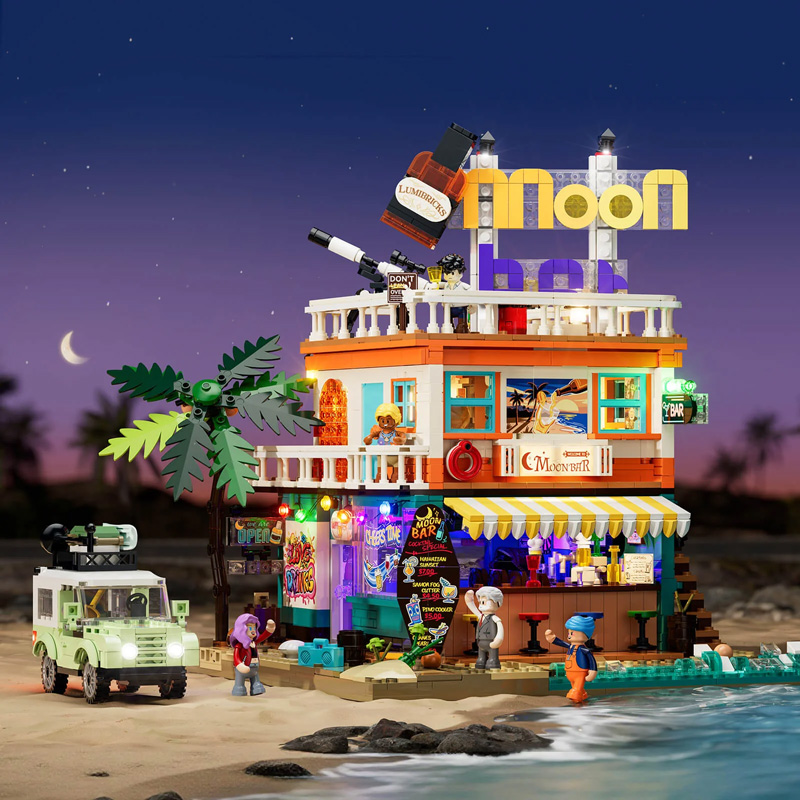 Lumibricks 18009 Moon Bar Set Lifestyle