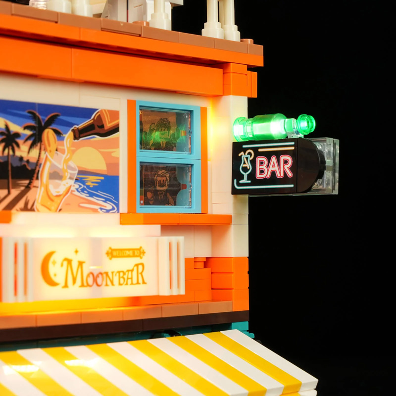 Lumibricks 18009 Moon Bar Setdetail