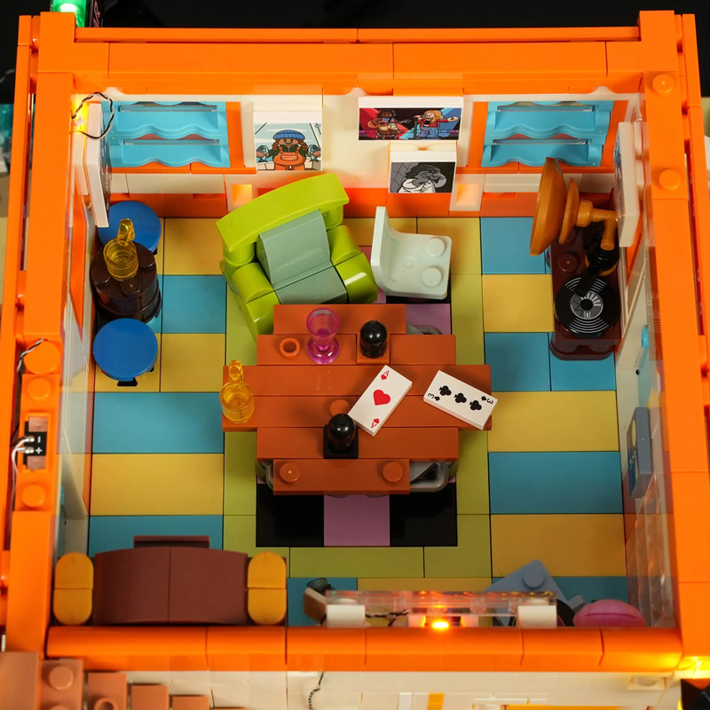 Lumibricks 18009 Moon Bar Setdetail